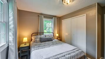 2 Schlafzimmer, Schreibtisch, kostenloses WLAN, Bettwäsche