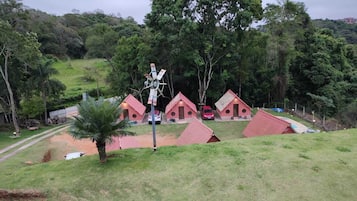 Chalé básico | Terraço/pátio