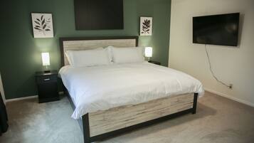 3 chambres, fer et planche Ă repasser, Wi-Fi, draps fournis