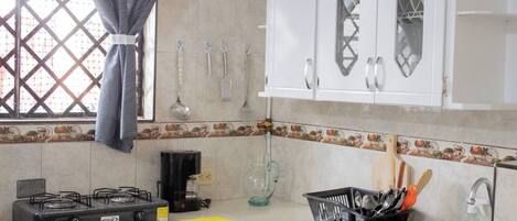 Family Apartment, Multiple Beds, Kitchen | Private kitchen