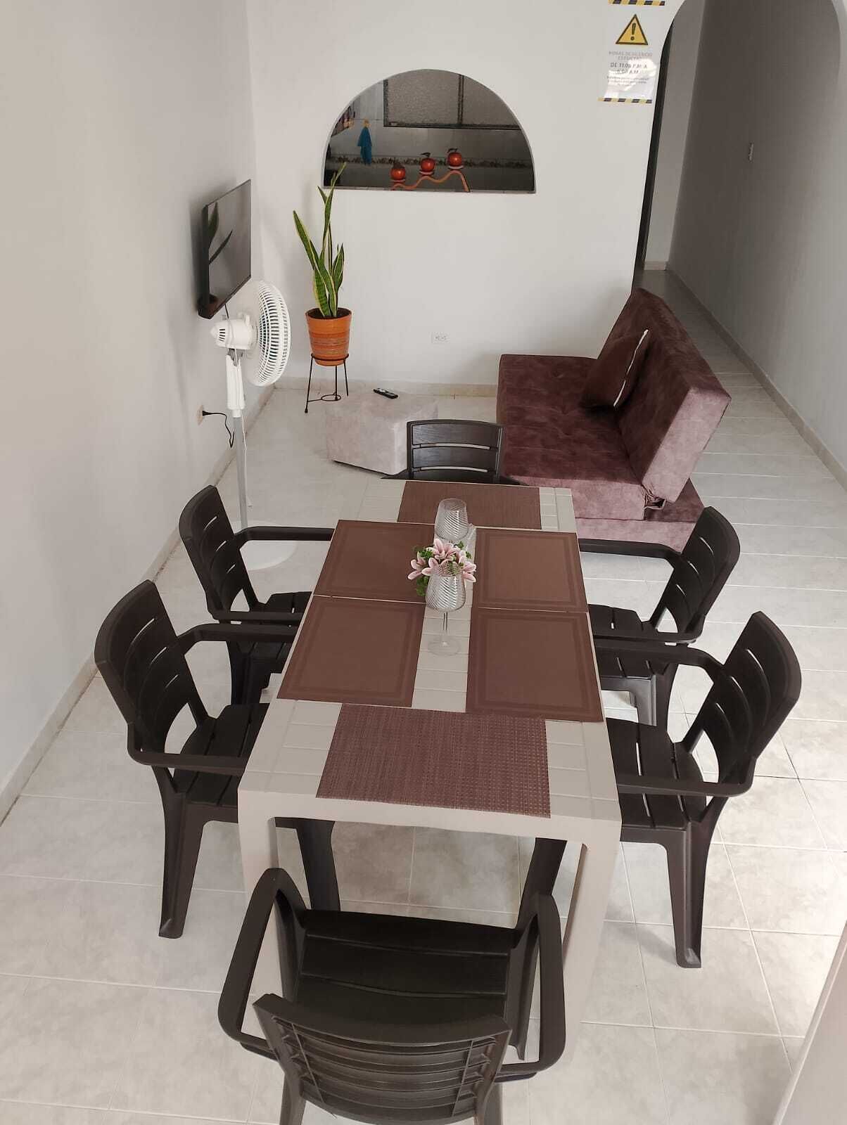 Family Apartment, 2 Bedrooms, Kitchen | Living area | Heated floors
