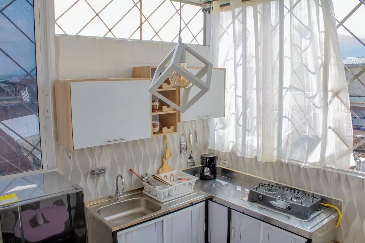 Fridge, dishwasher, rice cooker, blender