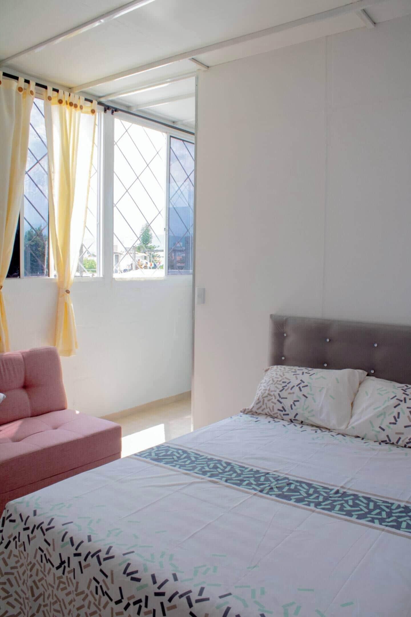 Memory-foam beds, laptop workspace, free WiFi, bed sheets