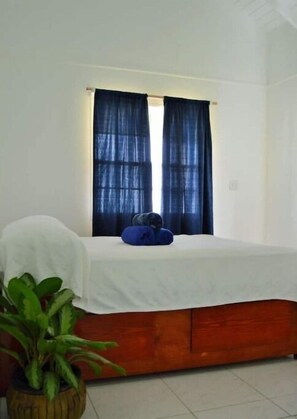 2 bedrooms, iron/ironing board, travel crib, free WiFi