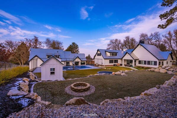 Enceinte de l’hébergement