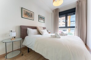 1 Schlafzimmer, kostenloses WLAN, Bettwäsche