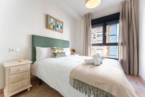 Wifi gratis y ropa de cama 