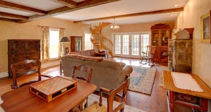 Historic New Lebanon Hideaway on 33 Private Acres!