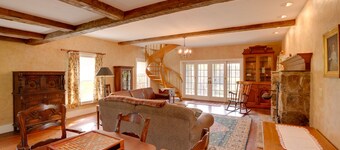 Historic New Lebanon Hideaway on 33 Private Acres!