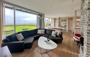 TV connectée, cheminée