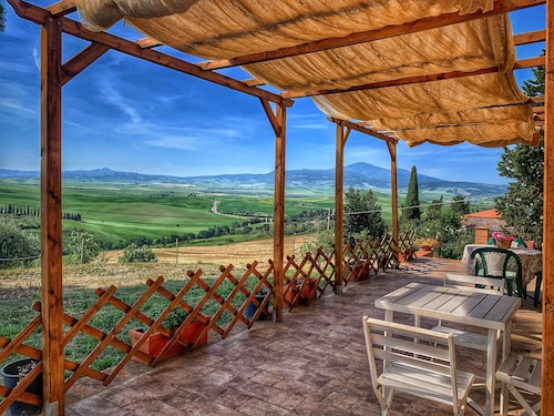 Apartment "Agriturismo Il Casato Mag-il Vaglio" with Mountain View, Terrace and Wi-Fi