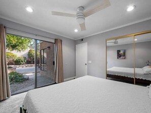4 habitaciones, escritorio, tabla de planchar con plancha y wifi gratis 