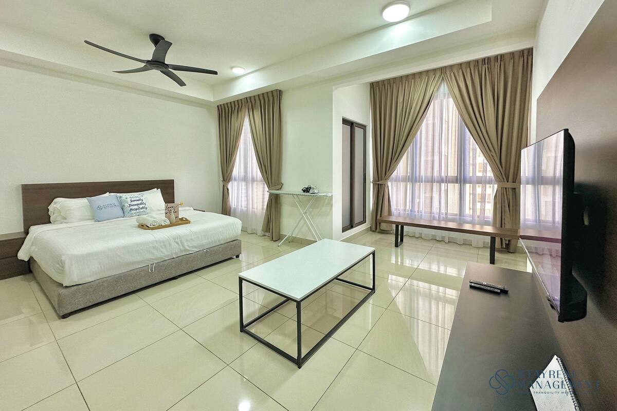 Estúdio conforto, para não fumantes, vista para o mar | 2 quartos, ferros/tábuas de passar roupa, Wi-Fi de cortesia