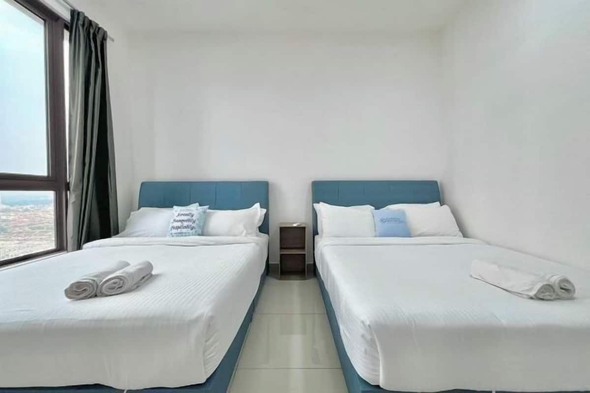 2 chambres, fer et planche Ă repasser, accĂšs au Wi-Fi (inclus)