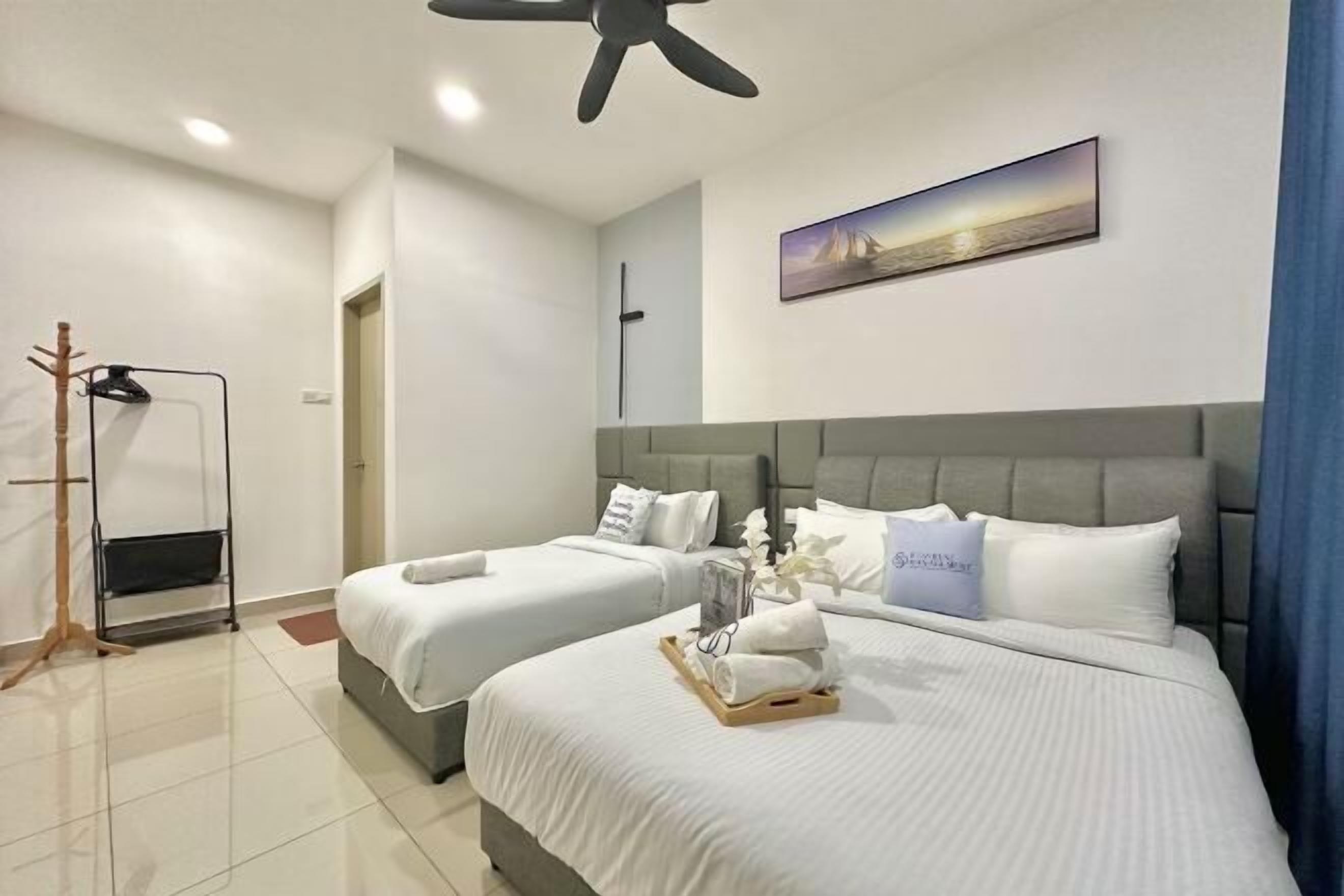 Fer et planche à repasser, Wi-Fi gratuit, draps fournis