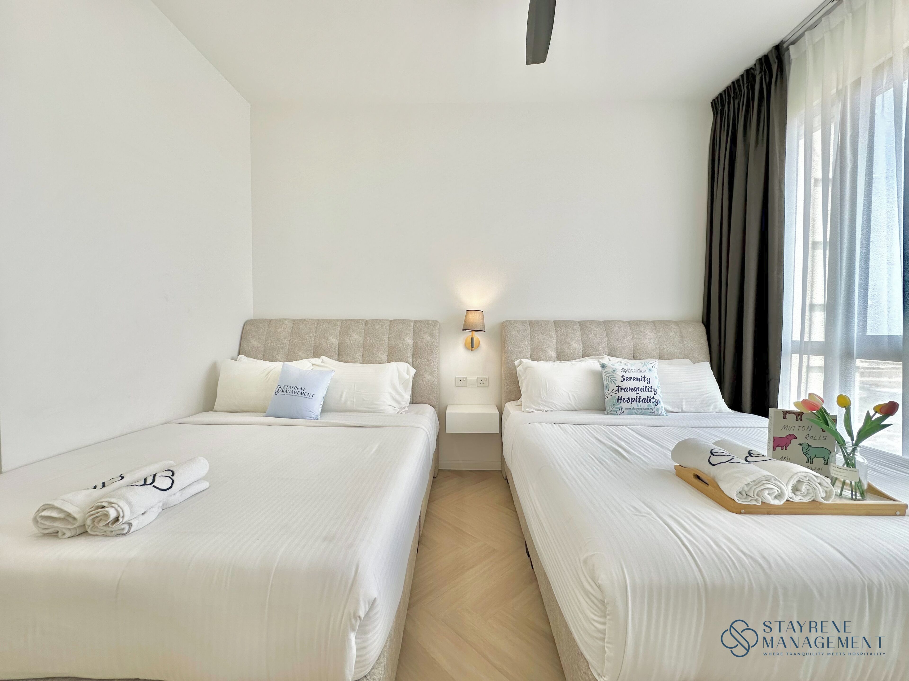 Appartamento Comfort, 2 letti queen, non fumatori, vista mare | Ferro/asse da stiro, Wi-Fi gratuito, lenzuola