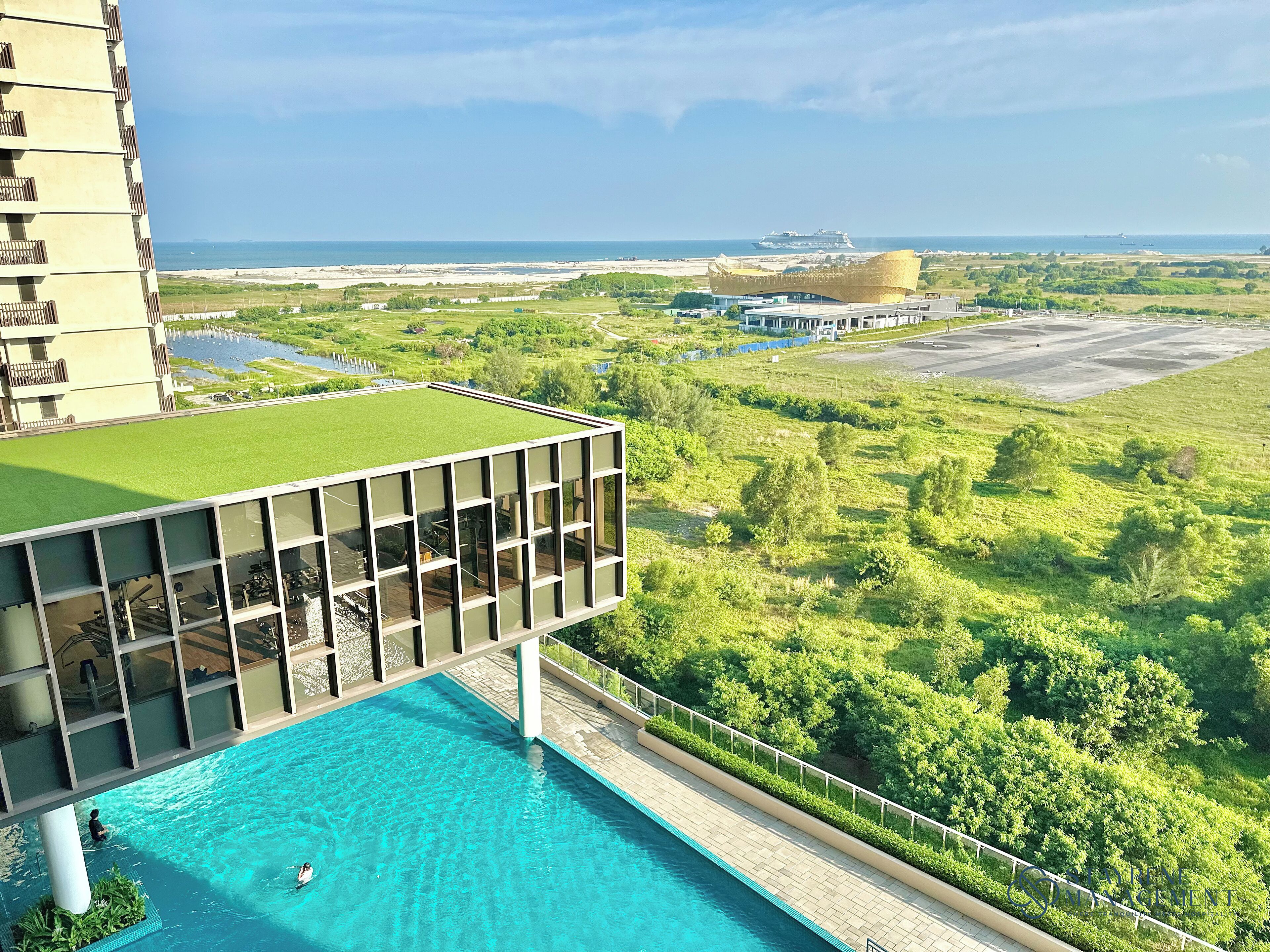 Quang cảnh nhìn từ nơi lưu trú