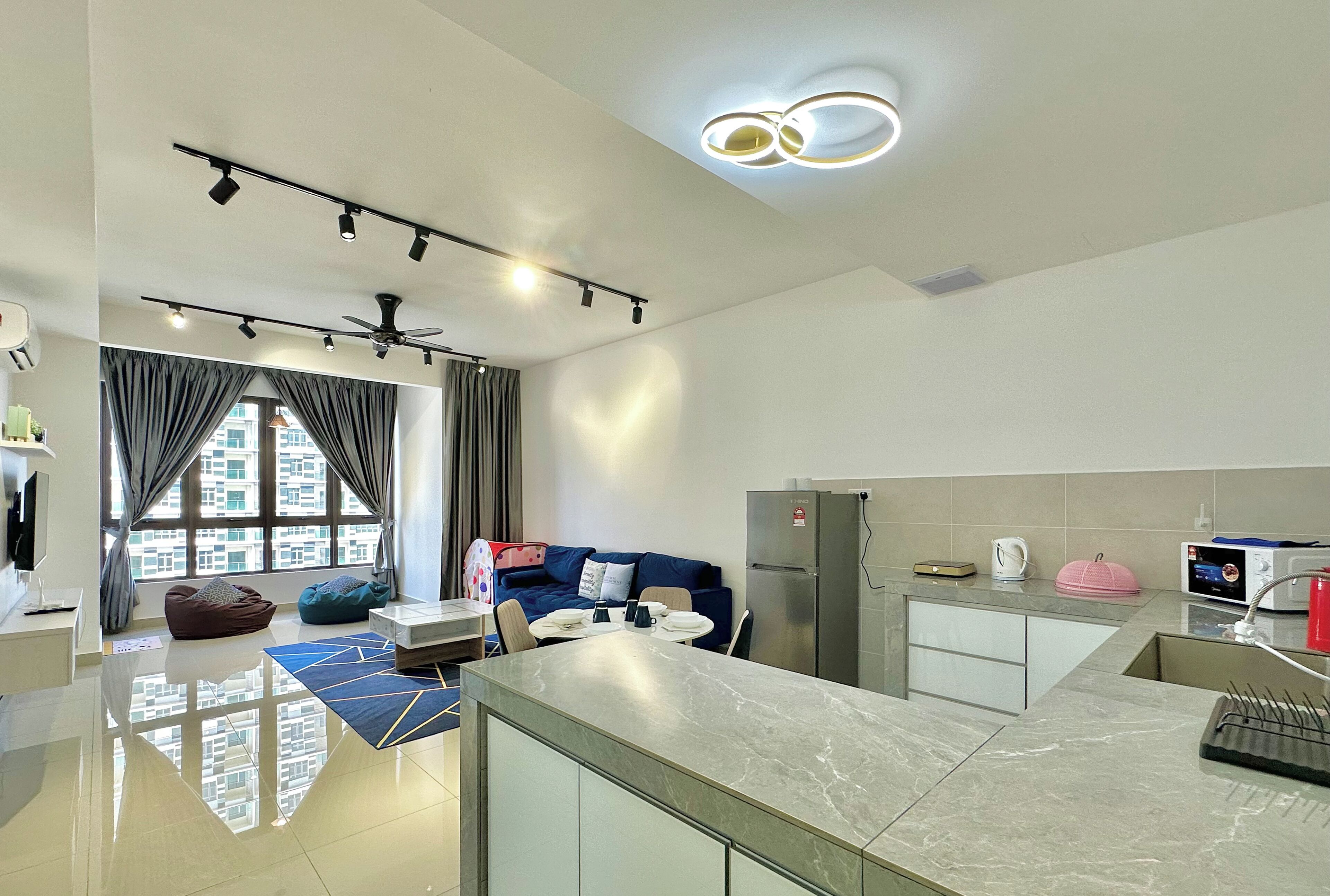 Comfort-Apartment, 1 Schlafzimmer, Nichtraucher | Eigene Küche | Kühlschrank, Mikrowelle, Herdplatte, Wasserkocher