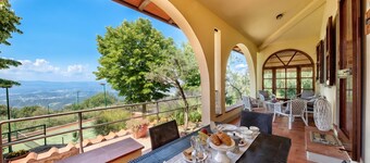 Tuscany Villas With Private Pool&Tennis, Loro Ciuffenna, Italy