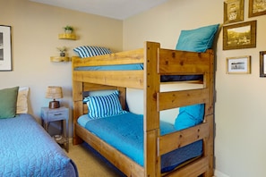 2 habitaciones, internet y ropa de cama
