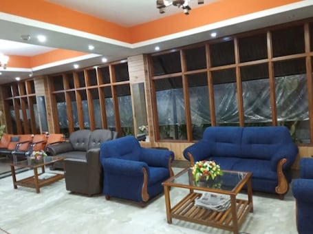 Sala de estar en el lobby