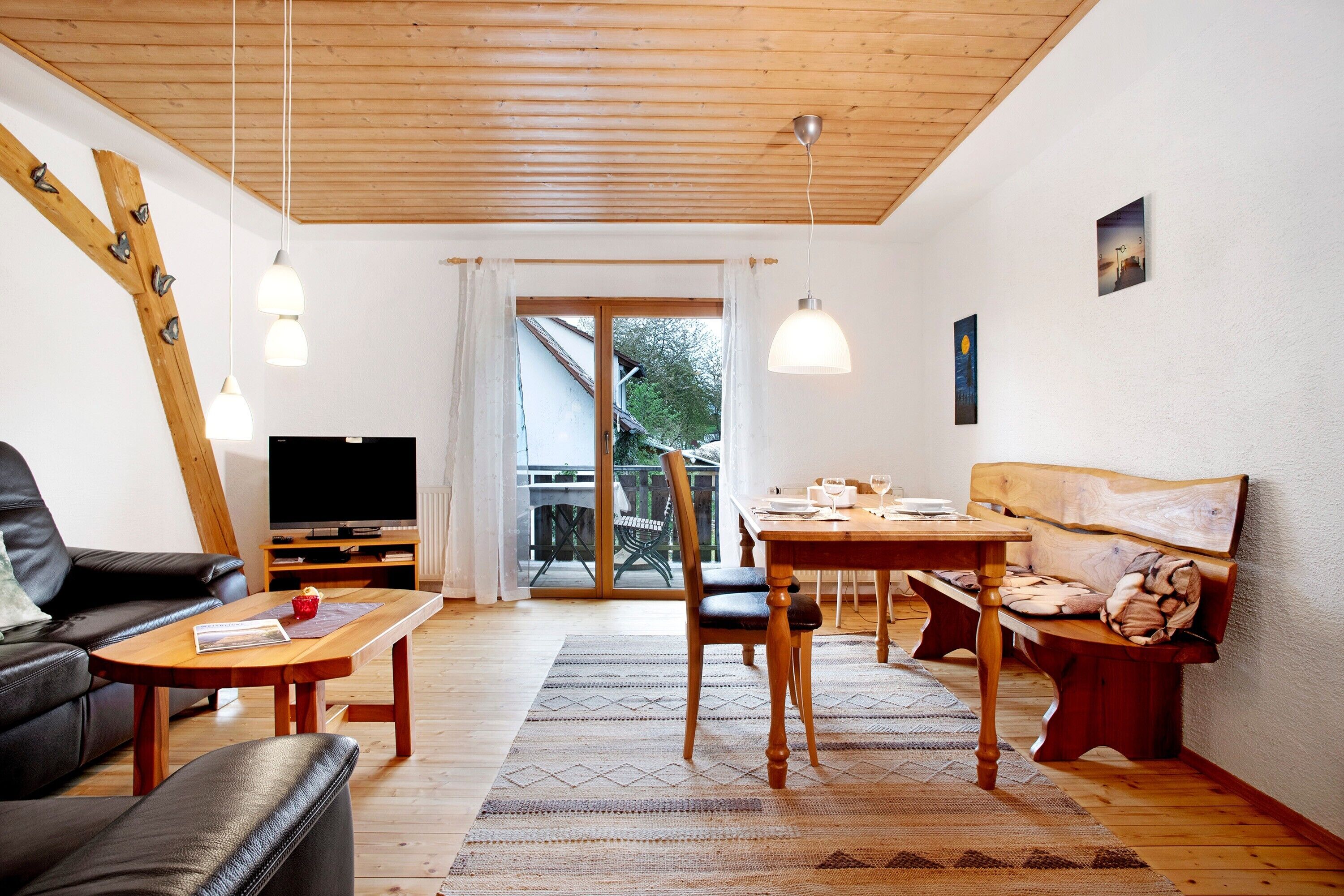 TV, ping pong, stereo