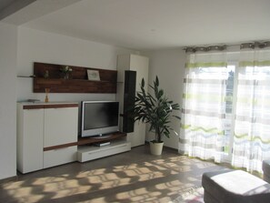 TV - Vacation apartment Dandelion, 83sqm, 2 bedrooms, max. 4 persons (Ravensburg)