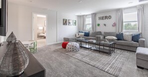 House, Multiple Beds (9028SH-The Retreat at ChampionsGate) | Living area - 9028sh-the Retreat at Championsgate (Davenport)