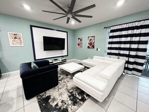 獨棟房屋, 多張床 (2127LC- Windsor Island Resort) | 起居區