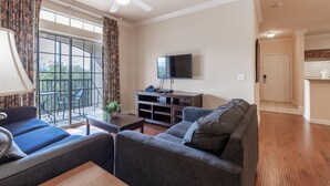 Condo, 1 Queen Bed (Unit 4406 - Tuscana Resort) | Living area - Unit 4406 - Tuscana Resort (Davenport)