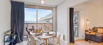 Sandy View - spacious studio flat near the beach