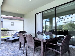 Hus - flera sängar (Balmoral Resort-160AA) | Restaurang utomhus
