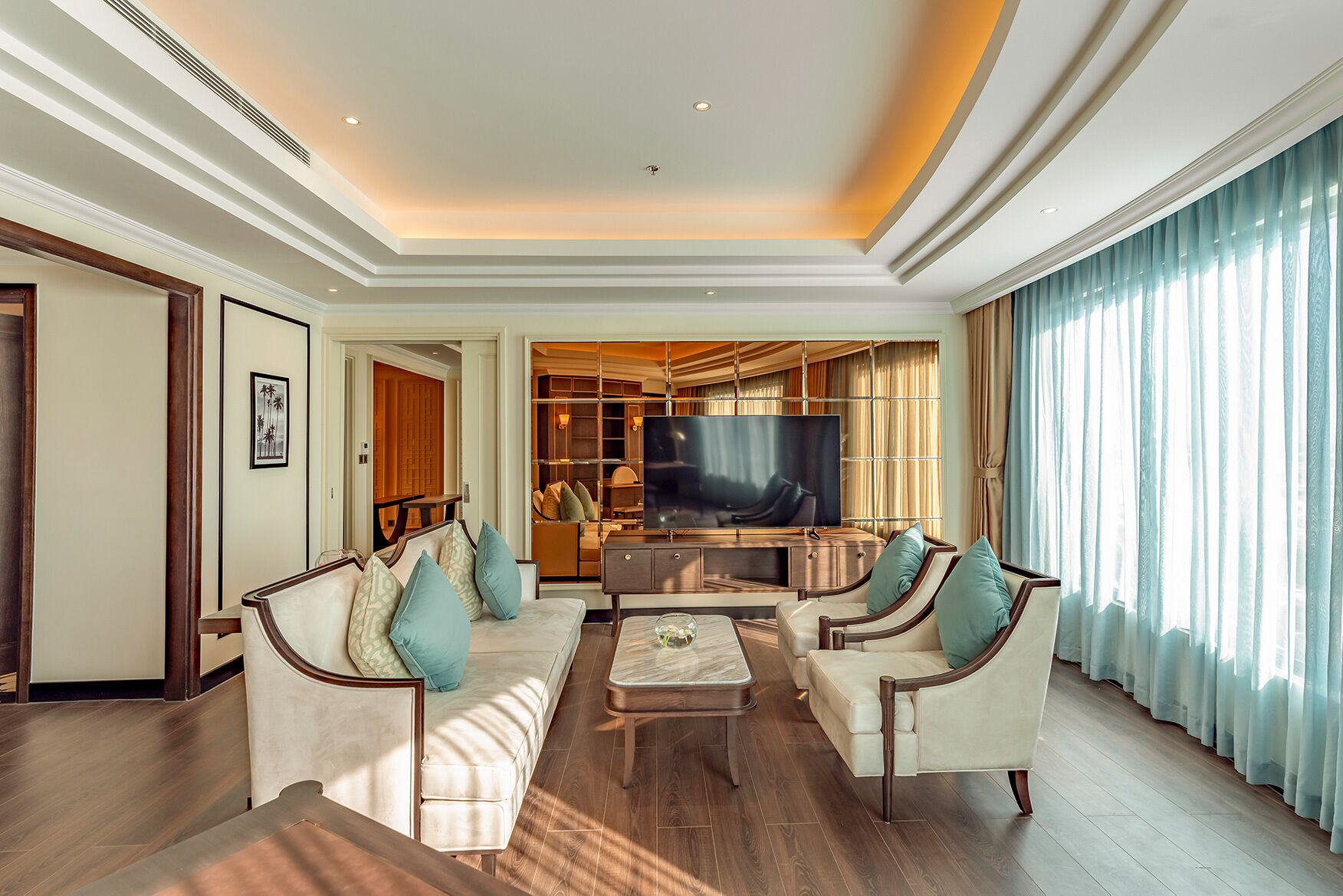 Suite presidencial, no fumadores | Zona de estar