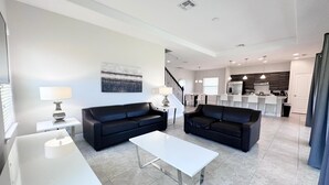House, Multiple Beds (210BP - Balmoral Resort) | Living area - 210bp - Balmoral Resort (Haines City)