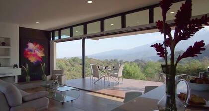 Luxury house with the most amazing view of Colima Volcanos