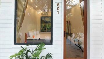 Fassade der Unterkunft