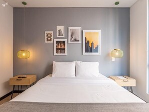 1 soveværelse, strygejern/strygebræt, Wi-Fi, sengetøj