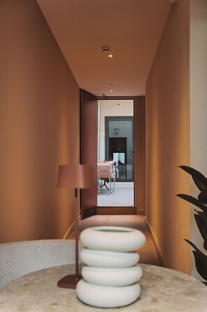 Sala de estar en el lobby