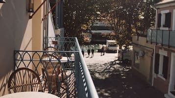 Vue depuis lâhĂ©bergement