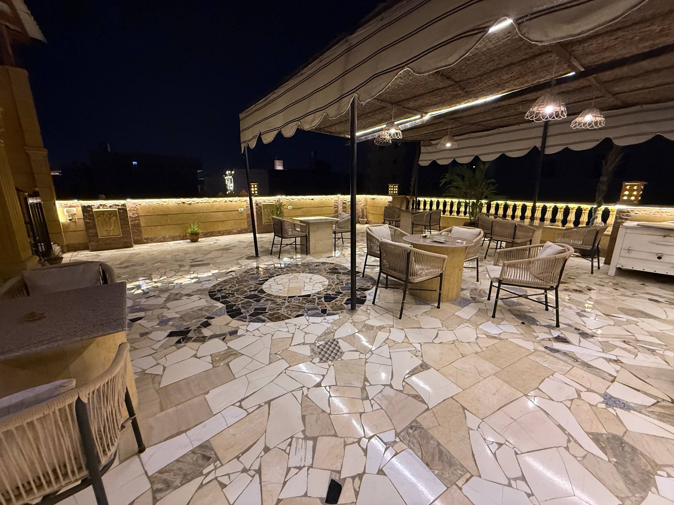Terrasse sur le toit