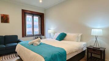 3 bedrooms, iron/ironing board, travel cot, WiFi