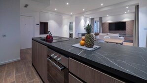 Unclassified image, 3 of 21, button - Horizon Two Bedroom Penthouse Hot tub (Becici)