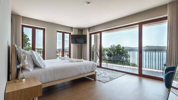 Habitación Premium doble | 1 dormitorio, cortinas opacas, tabla de planchar con plancha