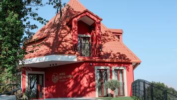 Entrada al alojamiento