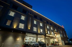 Façade de l’hébergement