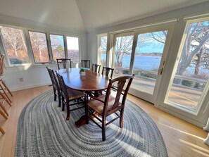 Dining - Pet Friendly Spacious Waterfront Home With A Deep Water Access Dock (2324) (Cotuit)