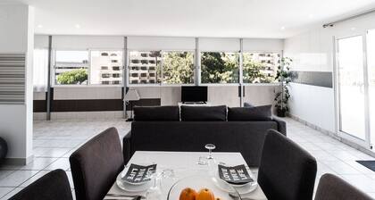 Churrasco Apartamento Central 6 Minutos a pé da Praia