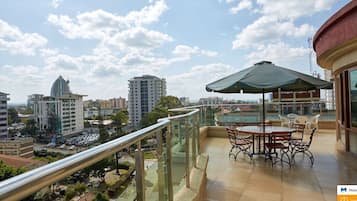 Vistas a la ciudad desde el alojamiento