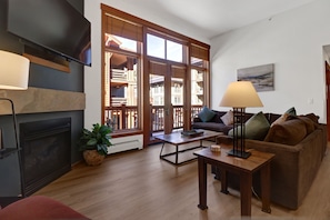 Lejlighed - 2 soveværelser | Opholdsområde | Smart-tv