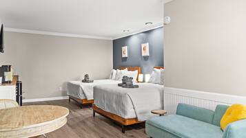 Wi-Fi de cortesia, roupa de cama